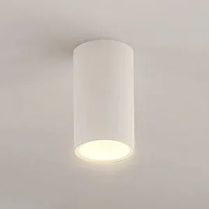 Arcchio Downlight Olivir, weiß, Metall, Ø 6cm, GU10, IP44 Olivir Arcchio, dimmbar, weiß / opal, für Flurbereich, Aluminium, Modern, Strahler