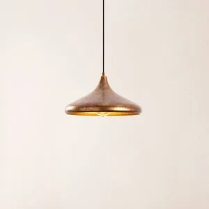 Hängelampe Barek 11545 Opviq, dimmbar, bronze / altmessing, für Wohn- / Esszimmer, Metall, Pendelleuchte