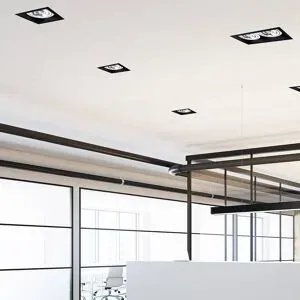 Euluna Einbau-Downlight Mod I, einflammig, schwarz I Nowodvorski Lighting, dimmbar, schwarz, für Wohn- / Esszimmer, Metall, Modern, Einbaustrahler