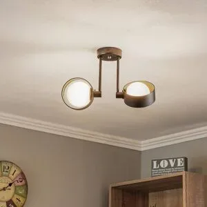 Deckenlampe Mado Argon, dimmbar, schwarz, für Wohn- / Esszimmer, Metall, Modern, Deckenlampe