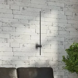 Wandlampe Swing Milagro Lighting, schwarz, für Wohn- / Esszimmer, Metall, Modern, LED Wandleuchte, Wandlampe Innen