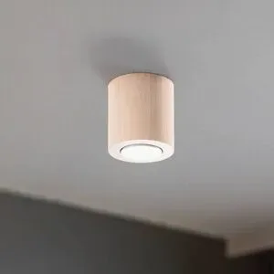 Deckenlampe Eve TK Lighting, dimmbar, Holz hell, für Wohn- / Esszimmer, Holz, Deckenlampe