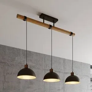 Hängelampe Holgar Lindby, dimmbar, alu / grau / zink, für Wohn- / Esszimmer, Metall, Industrielles Design, Pendelleuchte