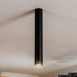 Euluna Deckenstrahler Eye, Höhe 40 cm, schwarz Eye Nowodvorski Lighting, dimmbar, schwarz, für Wohn- / Esszimmer, Metall, Strahler