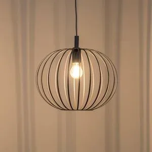 Hängelampe Valor Argon, dimmbar, schwarz, für Wohn- / Esszimmer, Metall, Modern, Pendelleuchte