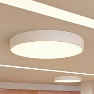 LED Deckenlampe Noabelle Arcchio, dimmbar, weiß / opal, für Küche, Metall, Modern, LED Deckenleuchte