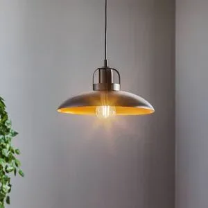 Hängelampe Felix Eko-Light, dimmbar, schwarz, für Wohn- / Esszimmer, Metall, Vintage, Pendelleuchte