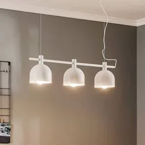 Hängelampe 976 ALDEX, dimmbar, weiß / opal, für Wohn- / Esszimmer, Metall, Skandinavisch, Pendelleuchte