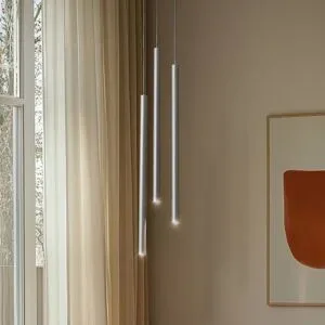 Hängelampe Sopel 3 SIGMA, dimmbar, grün, für Wohn- / Esszimmer, Metall, Modern, Pendelleuchte