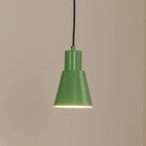 Hängelampe Konikkem Opviq, dimmbar, grün, für Wohn- / Esszimmer, Metall, Junges Wohnen, Pendelleuchte
