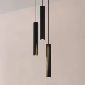 Hängelampe Joffrey Lindby, dimmbar, schwarz, für Wohn- / Esszimmer, Metall, Modern, Pendelleuchte