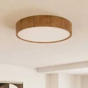 Deckenlampe Kerio Envostar, dimmbar, für Wohn- / Esszimmer, Holz, Modern, Deckenlampe