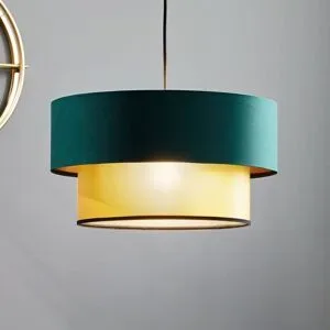 Hängelampe Dorina Maco Design, dimmbar, grün, für Wohn- / Esszimmer, Kunststoff, Modern, Pendelleuchte