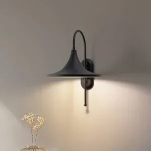 Wandlampe Enjolino ROYALTECH, dimmbar, für Wohn- / Esszimmer, Metall, Vintage, Wandleuchte, Wandlampe Innen