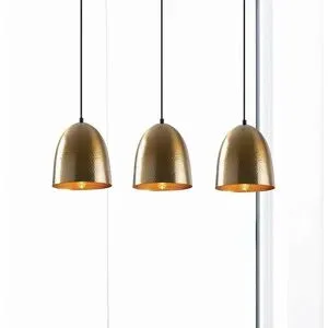 Hängelampe Tattoo 6172 Opviq, dimmbar, bronze / altmessing, für Wohn- / Esszimmer, Metall, Pendelleuchte