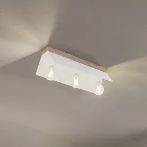 Deckenlampe Esme Lamkur, dimmbar, weiß / opal, für Wohn- / Esszimmer, Metall, Modern, Deckenlampe