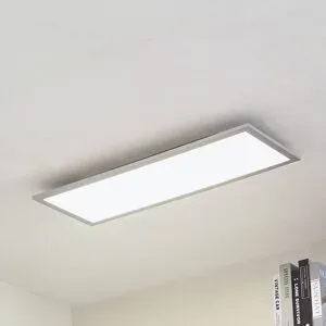LED Deckenlampe Lyndra Arcchio, dimmbar, alu / grau / zink, für Wohn- / Esszimmer, Aluminium, Modern, LED Deckenleuchte
