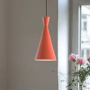 Hängelampe Tom Opviq, dimmbar, gelb / orange, für Wohn- / Esszimmer, Metall, Junges Wohnen, Pendelleuchte