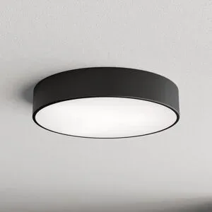 Deckenlampe mit Bewegungsmelder Cleo 400 TEMAR LIGHTING, schwarz, für Flurbereich, Metall, Modern, Deckenlampe mit Sensor