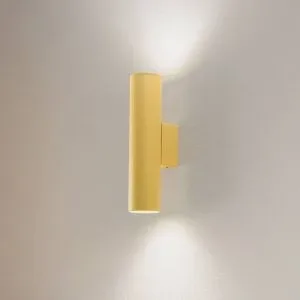 Wandlampe Cerro Argon, dimmbar, gelb / orange, für Wohn- / Esszimmer, Metall, Modern, Wandleuchte, Wandlampe Innen