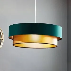 Hängelampe Dorina Maco Design, dimmbar, grün, für Wohn- / Esszimmer, Kunststoff, Modern, Pendelleuchte