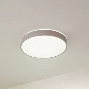 LED Deckenlampe Zylo Lindby, dimmbar, creme / amber, für Wohn- / Esszimmer, Kunststoff, LED Deckenleuchte