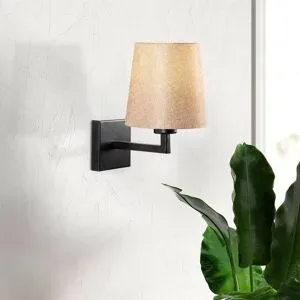 Wandlampe Profil Opviq, dimmbar, schwarz, für Wohn- / Esszimmer, Metall, Wandleuchte, Wandlampe Innen