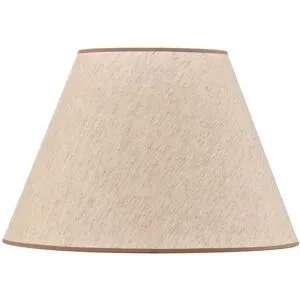 Lampenschirm Pseudosofia für Stehlampe ecru/beige Duolla, creme / amber, Textil / Stoff / Seide