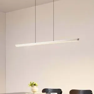 Hängelampe Solvar Lucande, dimmbar, chrom / silber, für Wohn- / Esszimmer, Metall, Modern