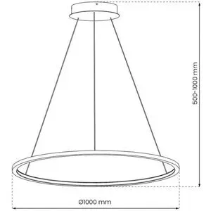 Hängelampe Saturno Milagro Lighting, messing / gold, für Wohn- / Esszimmer, Aluminium, Modern