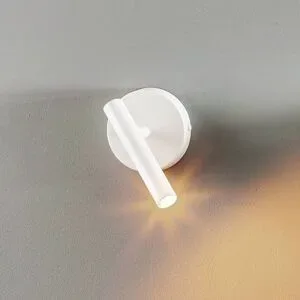 Wandlampe Sopel SIGMA, dimmbar, weiß / opal, für Wohn- / Esszimmer, Metall, Modern, Wandleuchte, Wandlampe Innen
