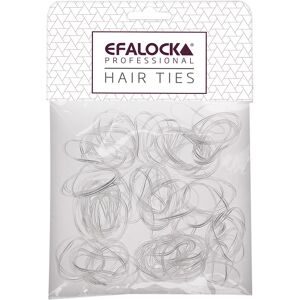 Efalock Rasta-Haargummi dünn/klein transp.100st