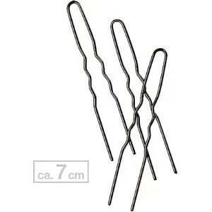 MyBrand Haarnadeln gewellt Braun, ca. 7 cm, 20 Stück
