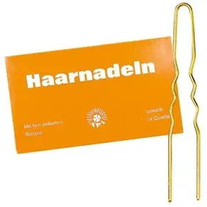 MyBrand Haarnadeln gewellt Goldfarben 25 x 10 Stück