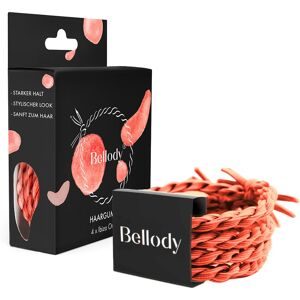 Bellody Original Haargummis Ibiza Orange 4 Stück