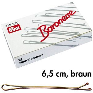 Baronesse Klemmen 120er Box 6,5cm braun