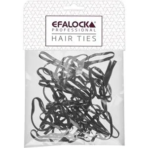 Efalock Rasta-Haargummi dick/groß schwarz 100st