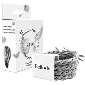Bellody Original Haargummis Urban Gray 4 Stück