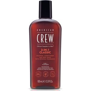 American Crew 3In1 Classic Shampoo, Conditioner & Body Wash 100 ml