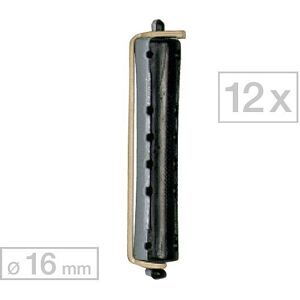 Efalock Dauerwellwickler kurz Schwarz/Grau Ø 16 mm, Pro Packung 12 Stück