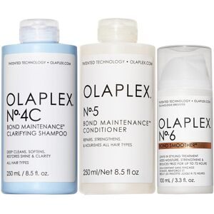 Olaplex Trio Repair Set No.4C Shampoo + No.5 Conditioner + No.6 Leave In