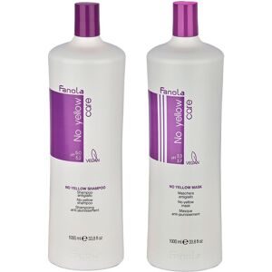 Fanola No Yellow Set 2 (Shampoo 1000 ml + Mask 1000 ml)