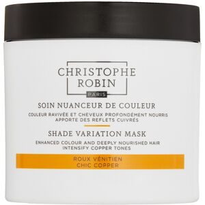 Christophe Robin - Farbnuancierende Pflege für Venezianisches Rot Haarmaske, 250 ml, Weiss