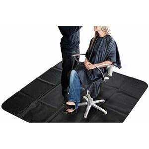 Superior Bodenmatte / Haarschneidematte Schwarz