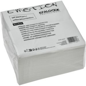 Efalock Emotion Friseur- und Kosmetik-Servietten Pro Packung 200 Stück