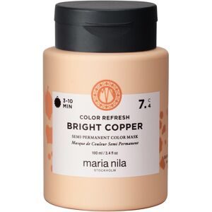 Maria Nila Colour Refresh Farbhaarmaske 7.4 Bright Copper, 100 ml