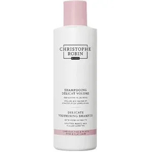 Christophe Robin - Shampooing délicat volume naturel à la rose, Delicate Volumising with Rose Extracts, 250 ml
