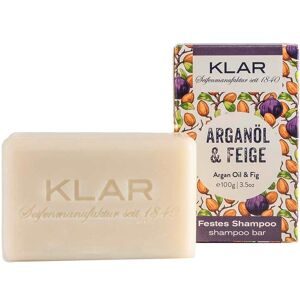 KLAR Festes Shampoo Arganöl & Feige 100 g