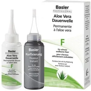 basler Aloe Vera Dauerwelle Set F, für schwer wellbares Haar