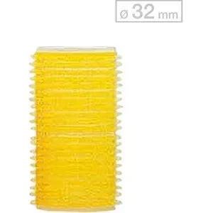 Efalock Haftwickler Gelb Ø 32 mm, Pro Packung 12 Stück